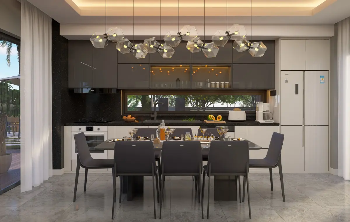 Fitted kitchen
